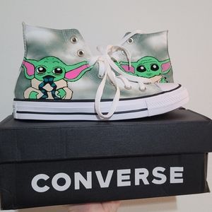 Grogu Converse "baby yoda"